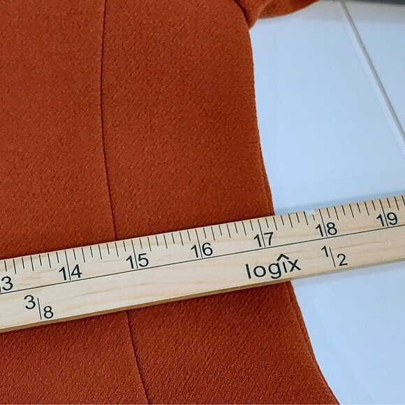 J Crew Double Cloth Wool Blend Double Breasted Coat Women's Size 4 Italy Pockets - Picture 13 of 15